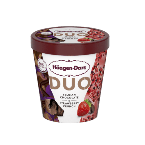 DUO Belgian Chocolate & Strawberry Crunch 420 ml