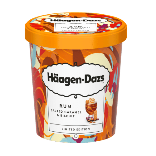 Rum Salted Caramel & Biscuit 460ml