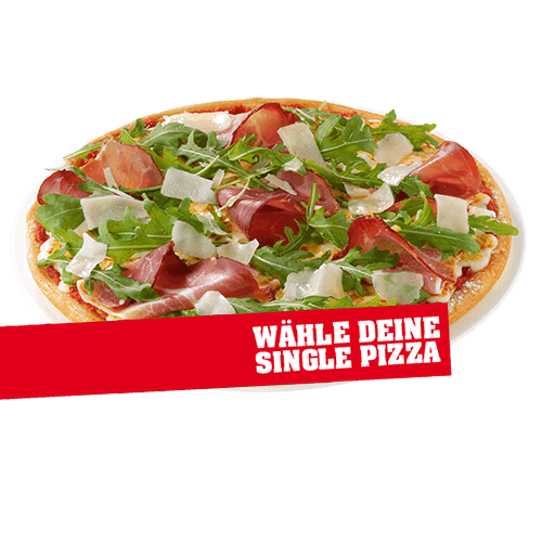 Mittag Freestyle Single Pizza nach Wahl SINGLE CA. 26CM