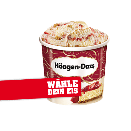 Mittagsmenü Häagen-Dazs Eis nach Wahl 95ml