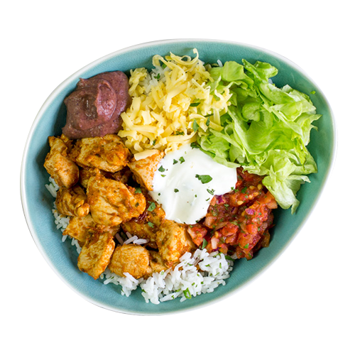 Burrito Bowl Chicken Slap