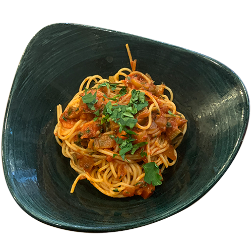 Spaghetti vegetarische Bolognese (vegan)