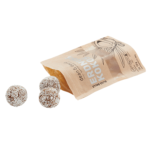 Bliss Balls Erdnuss Kokos (vegan)