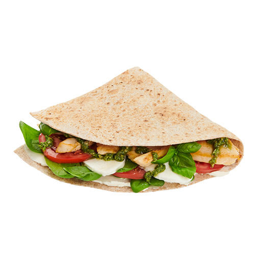 Chicken Pesto Mozzarella Flatbread