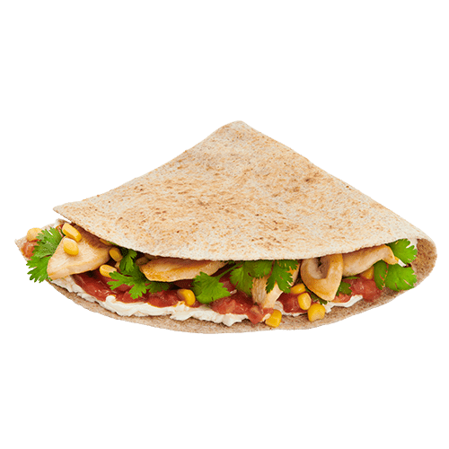 Chicken Salsa Flatbread