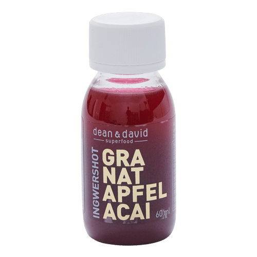 Ingwer Superfood Shot Granatapfel Acai 0,08l
