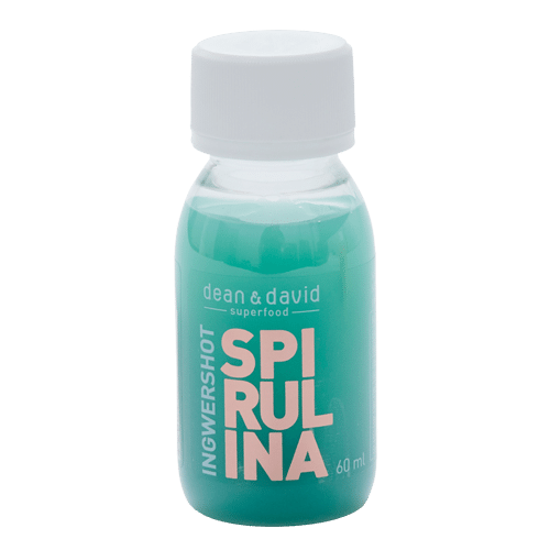 Ingwer Superfood Shot Spirulina 0,08l
