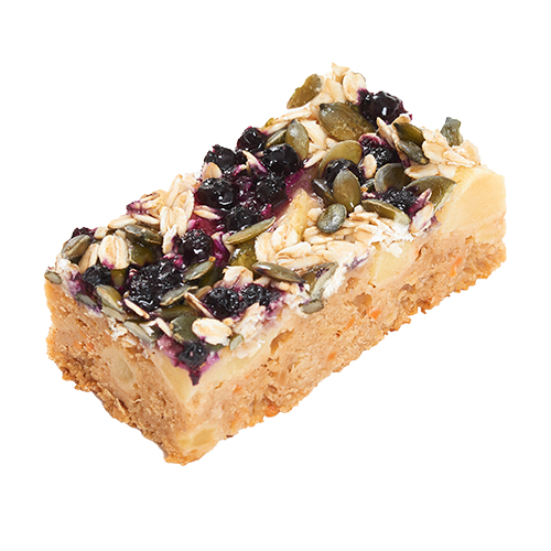 Apfel Heidelbeer Brownie