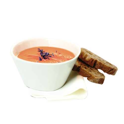 Vegetarische Rote Linsen Kokos Suppe (scharf)