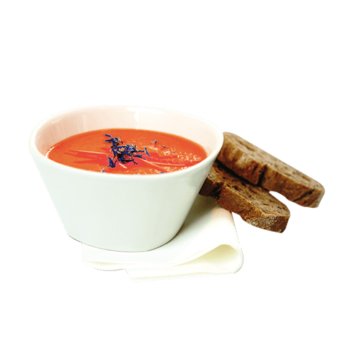 Tomaten Basilikum Suppe (vegan)