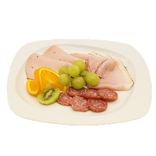Gute Laune Frühstück - Wurstplatte