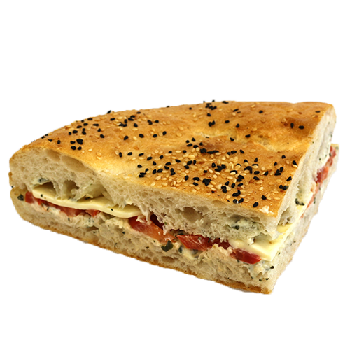 Türkischer Fladen Mozzarella