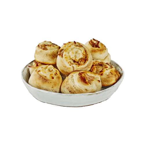 Pizza-Brötchen Thunfisch und Käse