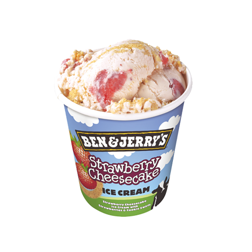Ben & Jerrys Strawberry Cheesecake