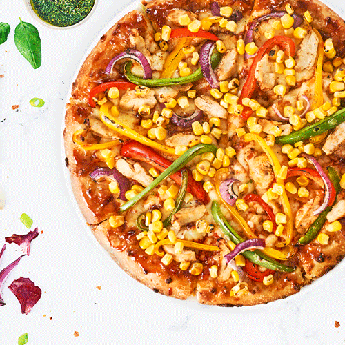 Pizza BBQ Poncho