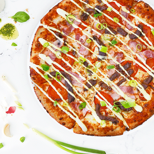 Pizza Steak & Bacon