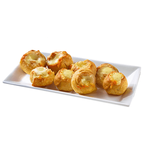 Pizza-Brötchen Käse