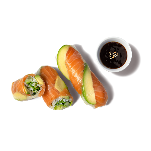 Sommerrolle Salmon Avocado(2 Stück)