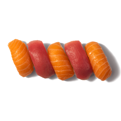 Nigiri Mix Lachs Thunfisch