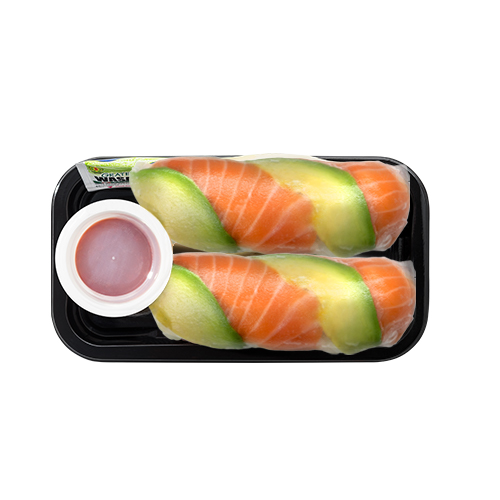 Sommerrolle Salmon Avocado