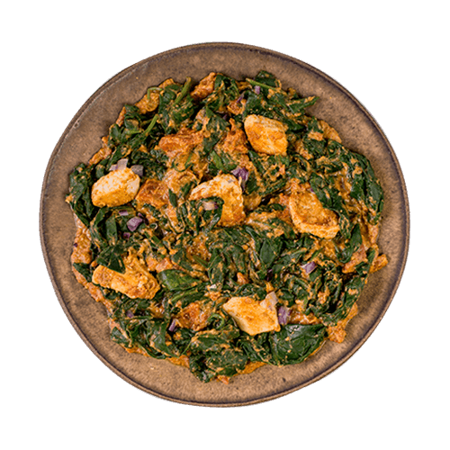 Indische Spinat Pfanne