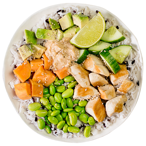 Buddha Bowl Hähnchen