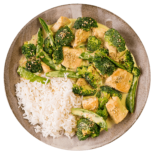 Zitronengras Curry mit Reis