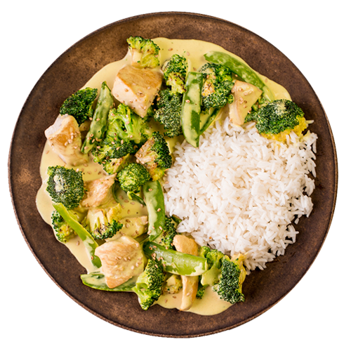 Zitronengras Curry mit Reis