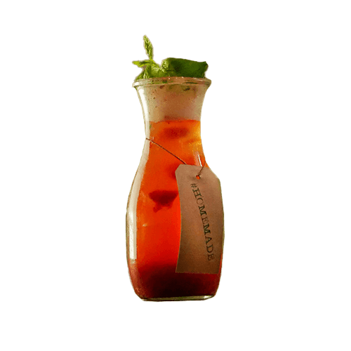Erdbeer-Minz Limonade 0,3l
