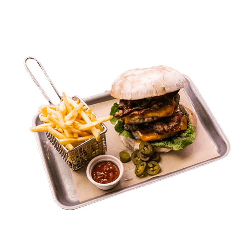 Double Bacon Cheese Burger