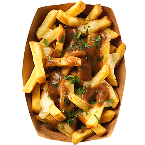 Classic Quebec Poutine (vegetarisch)