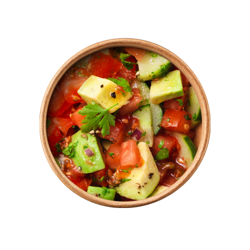 Tomaten-Avocado-Salat