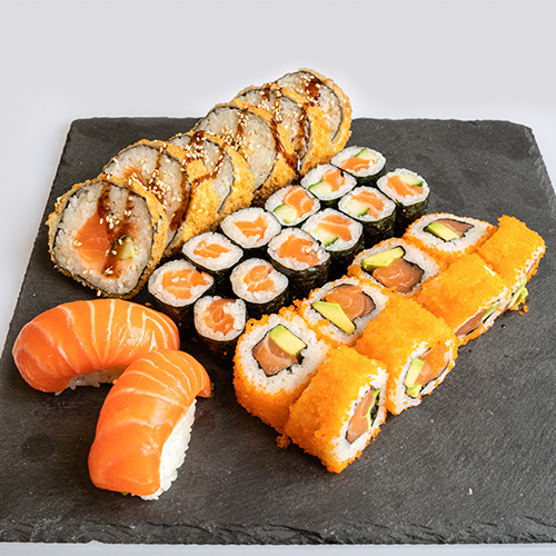 Lachs Menü XL (28 Stück)