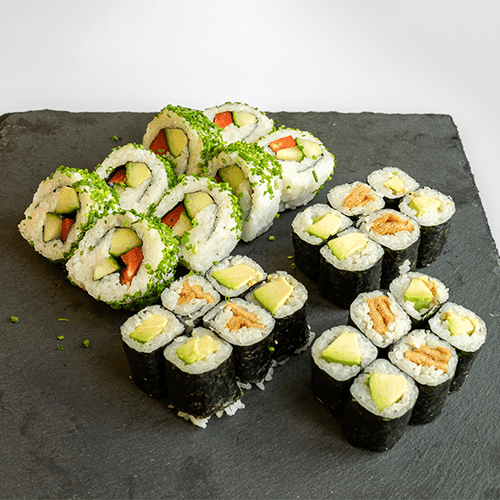 Veggie Menü (vegan, 26 Stück)
