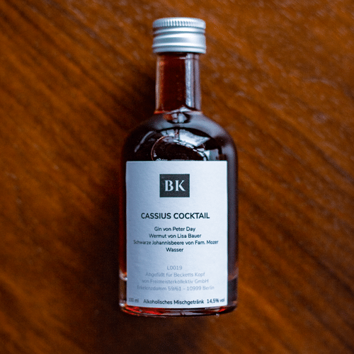 Cassius Bottled Cocktail 0,1l
