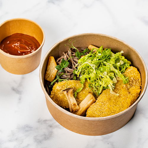 Veganes Tonkatsu Schnitzel
