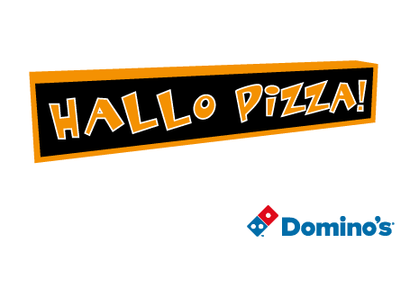logo Hallo Pizza (wird Domino's)