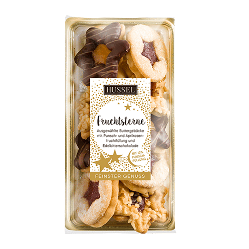 Buttergebäck Fruchtsterne 90g
