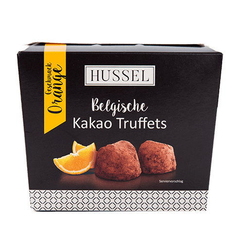 Belgische Kakao Truffets - Orange 250g