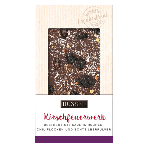 Schokolade Kirschfeuerwerk 100g