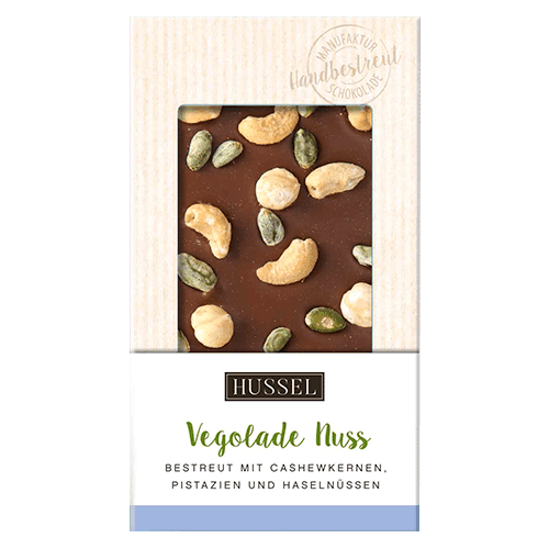 Schokolade Vegolade mit Nüssen 100g