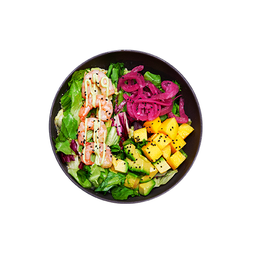 Miami Shrimp Salat