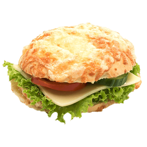 Käsebrötchen mit Käse