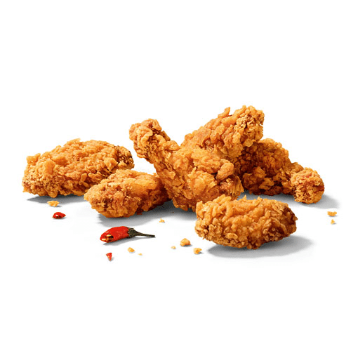 6 Hot Wings