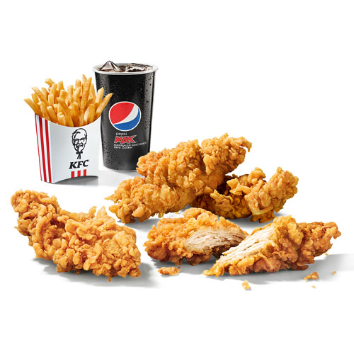 4er Crispy Menü