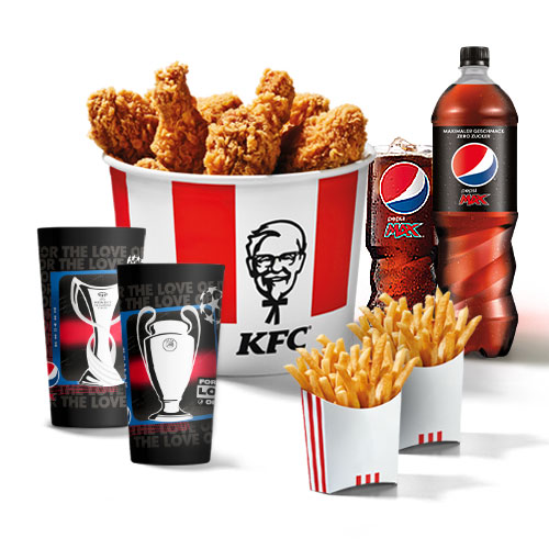Championsbundle & 2 Sammelbecher gratis