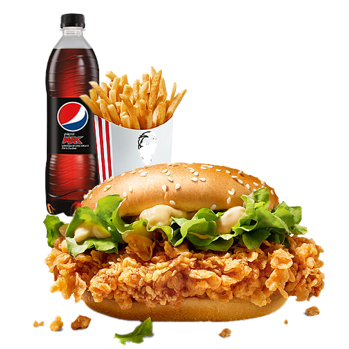 Zinger Burger Menü