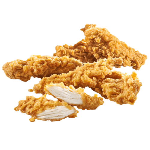 6 Crispys mit 2 Dips