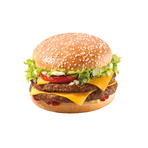 doppelter Star-Burger