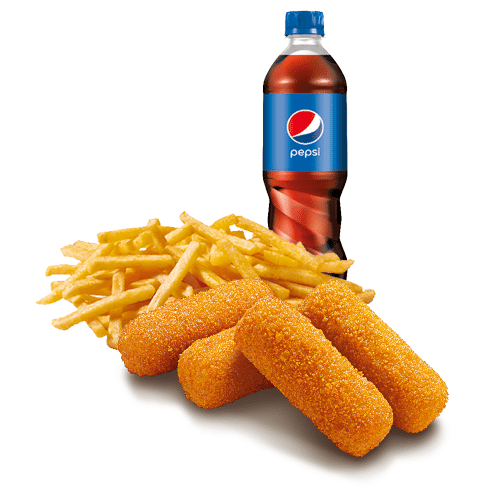 Kroketten-Menü (4 Stück)